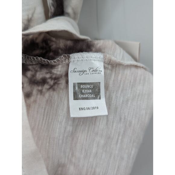 Sovereign Code Los Angeles Kids Big Boys 14-16 Large White T Shirt Black Tie Dye - Picture 6 of 9